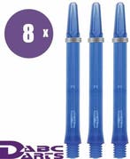 ABC Darts – Edgeglow Blauw - 8 sets (Dart Shafts), Sport en Fitness, Ophalen of Verzenden, Nieuw, Shafts