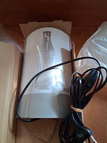 Coca-Cola - Lamp (2) - Plastic, Aluminium