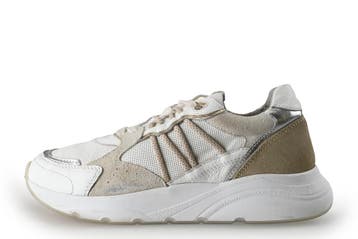 Manfield Sneakers in maat 40 Wit, Kleding | Dames, Verzenden, Wit, Sneakers, Manfield