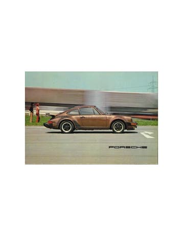 1976 PORSCHE 911 / CARRERA  / TURBO BROCHURE DUITS, Ophalen of Verzenden