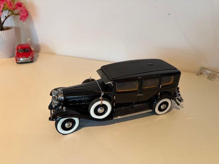 Franklin Mint 1:24 - Modelauto - 1930 V-16 452 Cadillac, Hobby & Loisirs créatifs, Voitures miniatures | 1:5 à 1:12