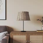 vidaXL Lampenkap Ø38x23 cm wicker bruin, Verzenden, Nieuw