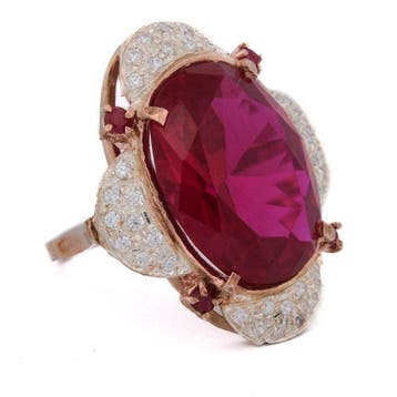 Zonder minimumprijs - Armring - 9 kt. Roségoud - 17.30ct.