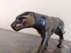 Sculpture, Panthère en mouvement - 13 cm - Régule - 1930