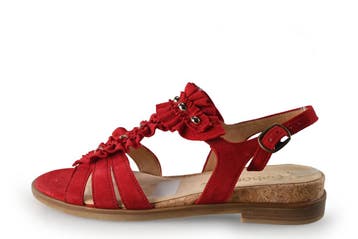 Rieker Sandalen in maat 40 Rood, Verzenden, Sandalen of Muiltjes