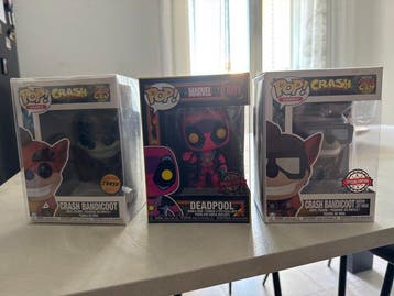 Funko - Funko Pop - Mixed Lot - Crash Bandicoot #273 (Chase