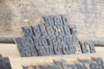 Drukblokken - volledig alfabet kapitalen (A-Z) kleine letter