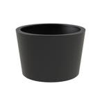 Polyester plantenbak Ø120x80cm - Met bodem, Kunststof, 100 cm of meer, Rond, Nieuw