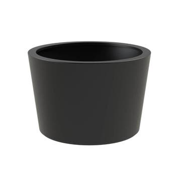 Polyester plantenbak Ø120x80cm - Met bodem, Kunststof, 100 cm of meer, Rond, Nieuw
