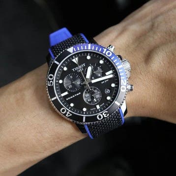 Tissot - Seastar Chronograph - H12041717051033 - Homme -, Handtassen en Accessoires, Horloges | Heren, Nieuw