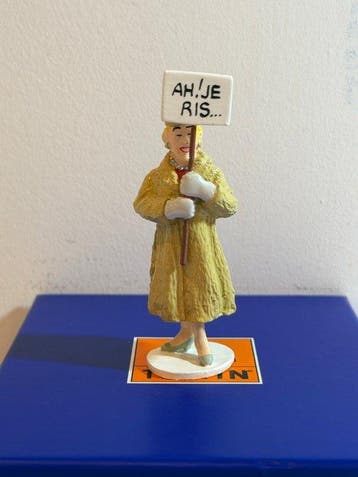 Tintin - CARTE DE VOEUX Castafiore