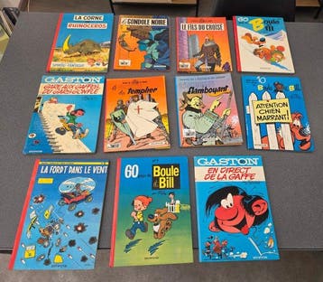 Boule et Bill / Gaston / Spirou et Fantasio / Les Timour /, Livres