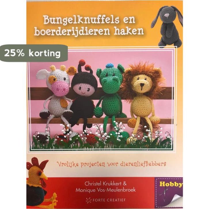 Bungelknuffels en boerderijdieren haken 9789462500570, Livres, Loisirs & Temps libre, Envoi