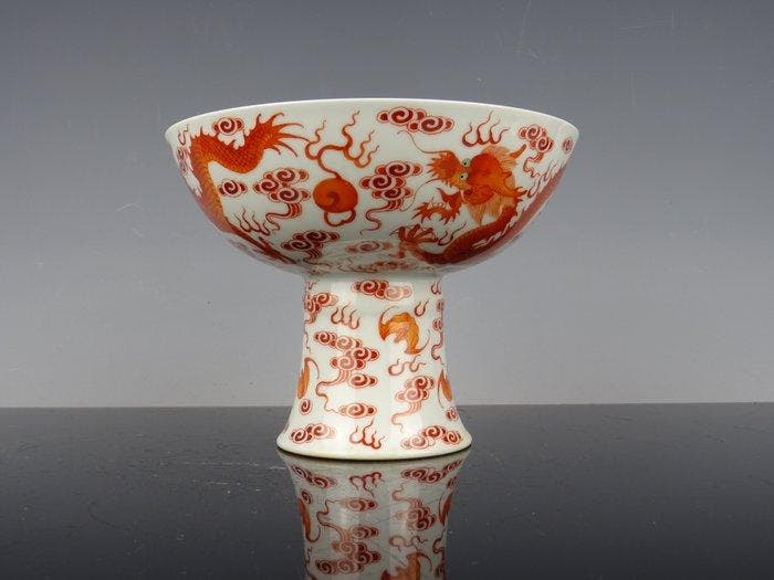 Schaal - Porselein - Daoguang mark, Antiek en Kunst, Antiek | Overige Antiek