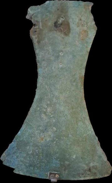 Oud-Grieks Brons Griekse militaire paarduitrusting Rosstirn