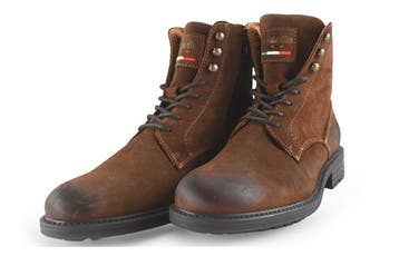 Pantofola dOro Veterboots in maat 42 Bruin, Kleding | Heren, Schoenen, Bruin, Verzenden, Boots, Zo goed als nieuw