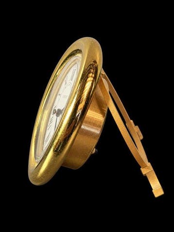 Tafelklok - - Verguld messing - 1970-1980 - Cartier