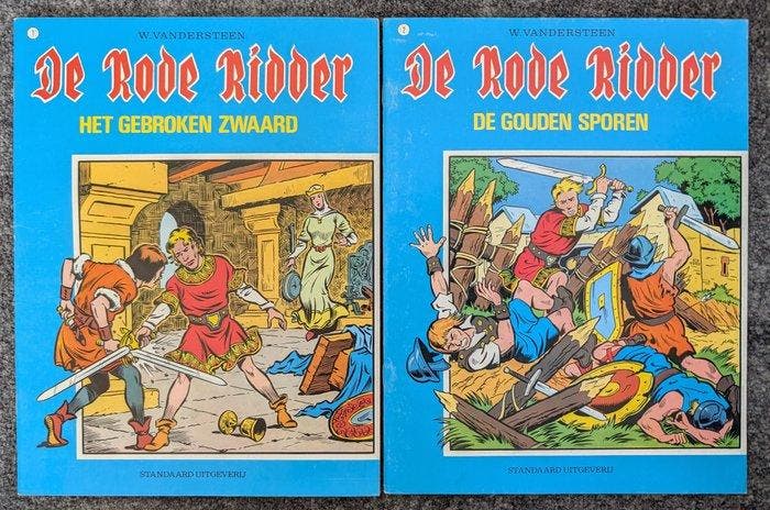 De Rode Ridder in de range 1 t/m 97 - 88 Album - Première, Boeken, Stripverhalen