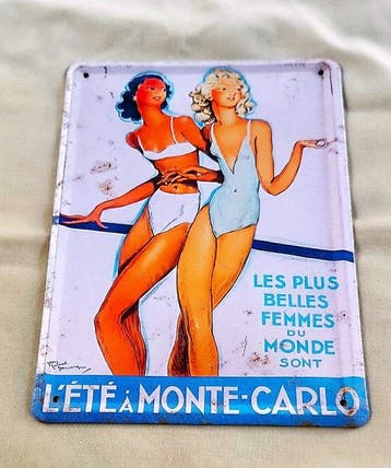 De zomer in Monte Carlo - Placa promocional de Monte Carlo,