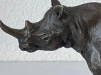 Milo (1910-1978) - Beeld, Rhinoceros - 3 kg - 18 cm - Brons,