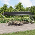 vidaXL Vrijstaande luifel Antracietkleurig 6 x 3 m Polyester, Verzenden, Nieuw