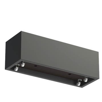Polyester plantenbak 150x50x50cm - Met wielen, Kunststof, 100 cm of meer, Nieuw, Rechthoekig