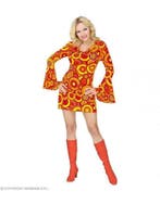Jaren 70 retro jurk voor dames, Ophalen of Verzenden