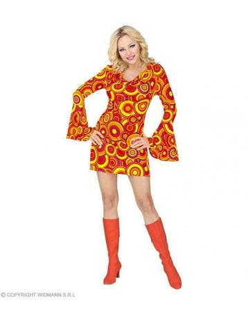 Jaren 70 retro jurk voor dames, Ophalen of Verzenden, Nieuw