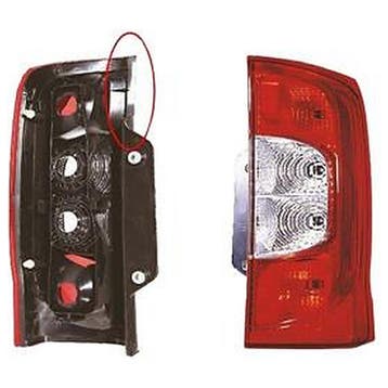 Citroen Nemo 2008+ Achterlicht Rechts 2 Deuren (Verlichting), Autos : Pièces & Accessoires, Éclairage, Verzenden