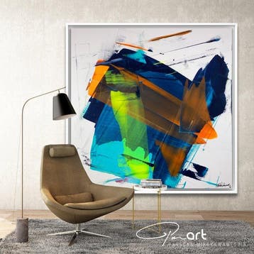 Parscha Mirghawameddin - Homebase - XXL, Antiquités & Art, Art | Peinture | Moderne