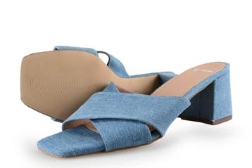 Manfield Muiltjes in maat 40 Blauw, Verzenden