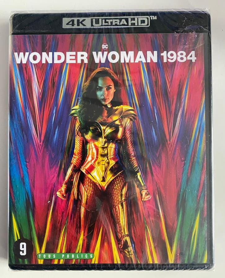 WONDER WOMAN 1984 (IN SEAL) (4K ULTRA HD + BLURAY), CD & DVD, Blu-ray