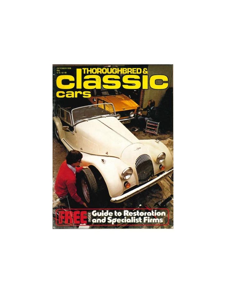1978 THOROUGHBRED & CLASSIC CARS 01 ENGELS, Livres, Autos | Brochures & Magazines, Enlèvement ou Envoi