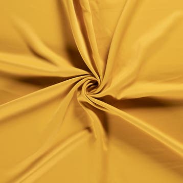 Verduisteringsstof okergeel - Polyester stof 30m op rol, Hobby en Vrije tijd, Verzenden, Nieuw