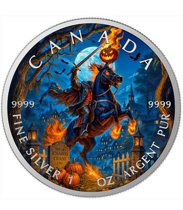 Canada. 5 Dollars 2025 Sleepy Hollow, 1 Oz (.999)