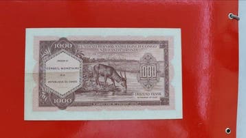 Belgisch-Congo. - 1000 Francs 1962 - Pick 2