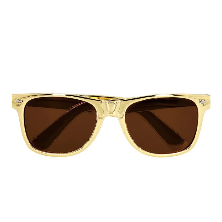 Gouden Bril Wayfarer, Hobby en Vrije tijd, Feestartikelen, Nieuw, Verzenden
