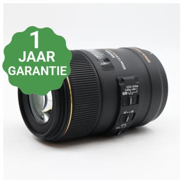 Sigma 105mm f/2.8 EX DG Macro OS HSM Nikon FX | Tweedehands, Audio, Tv en Foto, Verzenden, Zo goed als nieuw