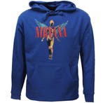 Nirvana Angelic Band Hoodie Trui Blauw, Nieuw