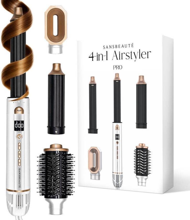 2dekans | Sansbeauté 4-in-1 Airstyler - Multistyler -, Handtassen en Accessoires, Uiterlijk | Haarverzorging, Ophalen of Verzenden