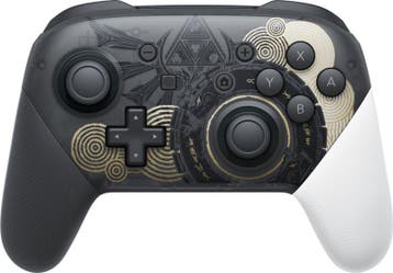 Nintendo Switch Pro Controller Zelda Tears of the Kingdom..., Games en Spelcomputers, Ophalen of Verzenden, Zo goed als nieuw