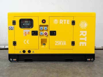 Veiling: Generator RTE 7423 Diesel 25kVA 2026 Nieuw, Ophalen
