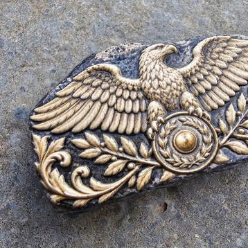 Aigle impérial romain et couronne de laurier – Réplique en