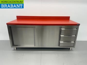 RVS Polyethyleen PE Werkkast Kast Snijtafel Premium-line 2, Ophalen of Verzenden, Nieuw in verpakking
