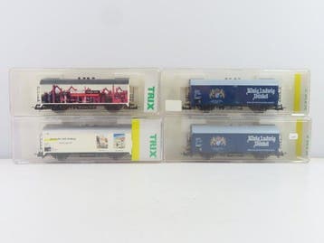 Trix H0 - 23369/23945/92007 - Modeltrein goederenwagon (4) -, Nieuw