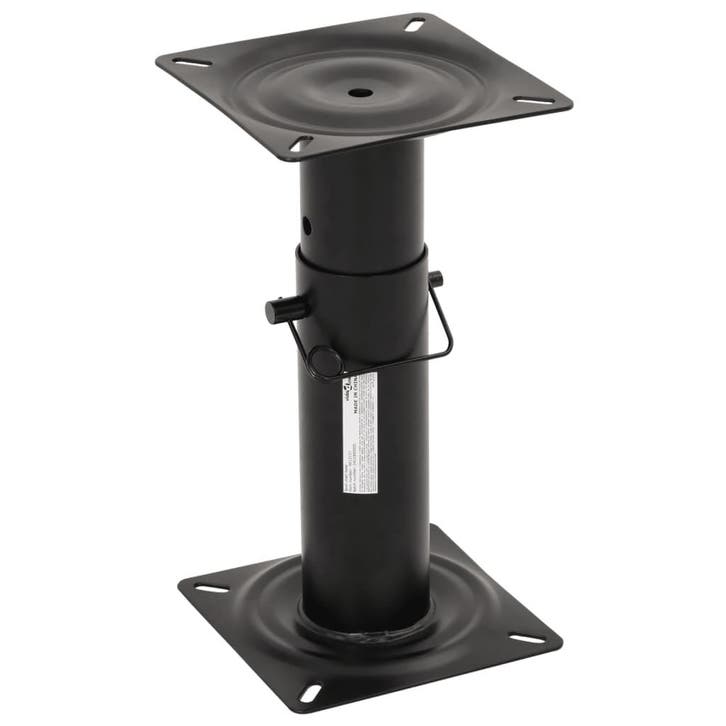 vidaXL Bootstoelpoot verstelbaar 28-45,5 cm staal, Watersport en Boten, Bootonderdelen, Nieuw, Verzenden