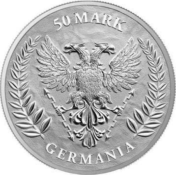 Duitsland. 50 Mark 2021 Germania - 10 oz - Silver Coin