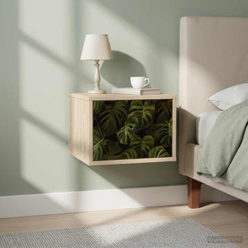 vidaXL Wandkastje voor Bed ELBURG Sonoma Eiken 36 x 33 x 25, Verzenden