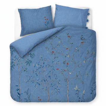Pip Studio Desi Garden Dekbedovertrek - Blauw - 1-persoons (, Nieuw