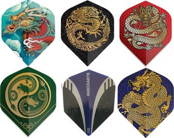 Dart Flights - Dragon Darts Flights - 6 sets, Ophalen of Verzenden, Pijlen